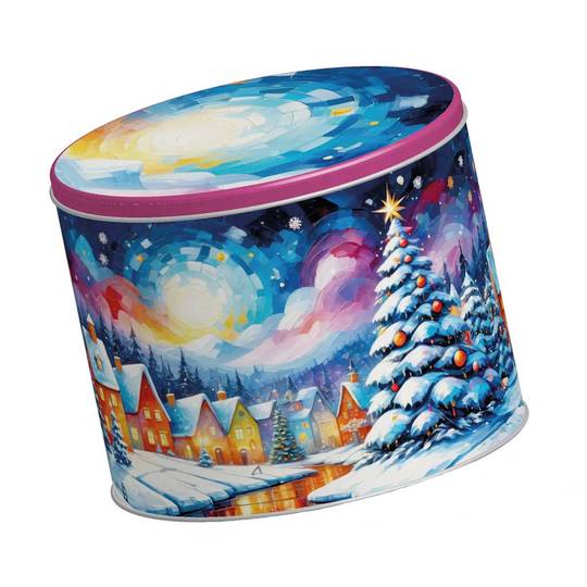 Ore Liete Panettone in Italian Winter Gift Tin 1