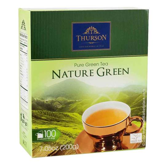 Thurson Pure Green Tea, 100 Bags 1