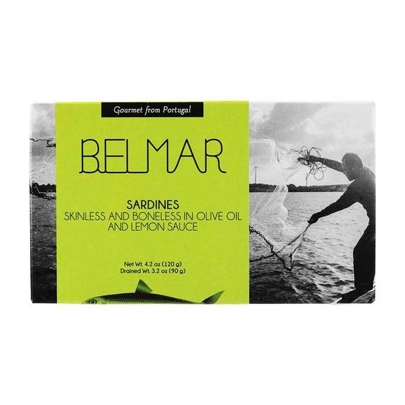 Belmar Skinless Boneless Sardines in Olive Oil & Lemon Sauce 1