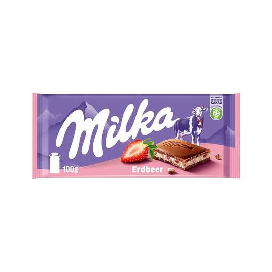 Milka Strawberry Cream Milk Chocolate 1