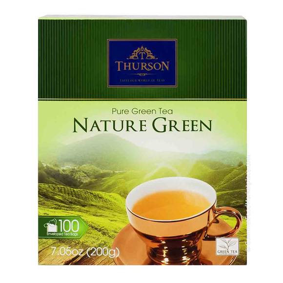 Thurson Pure Green Tea, 100 Bags 2