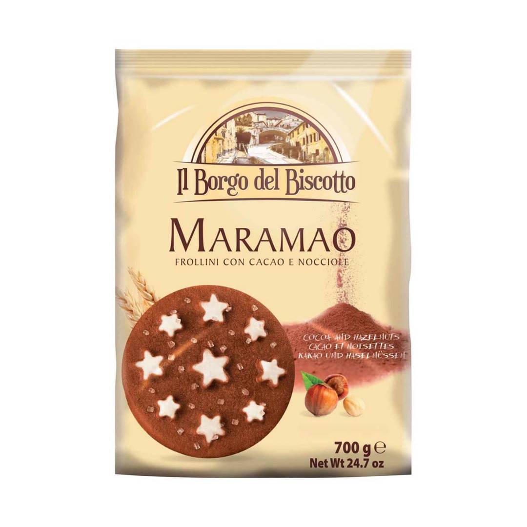 Borgo Del Biscotto Maramao Italian Cookies with Sugar Stars, Large 1