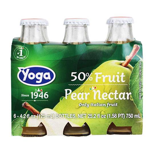 Yoga Italian Pear Nectar, 6-Pack 1