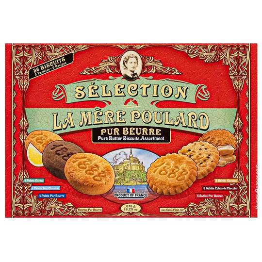 La Mere Poulard Assorted French Butter Cookies 1