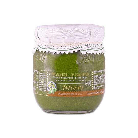 Anfosso Pesto with Genovese Basil DOP in EVOO 1
