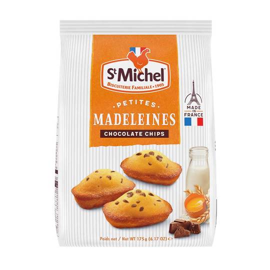 St Michel Mini Madeleines with Chocolate Chips 1