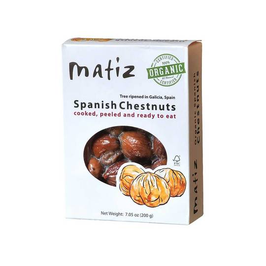 Matiz Organic Ready-To-Eat Spanish Chestnuts 1