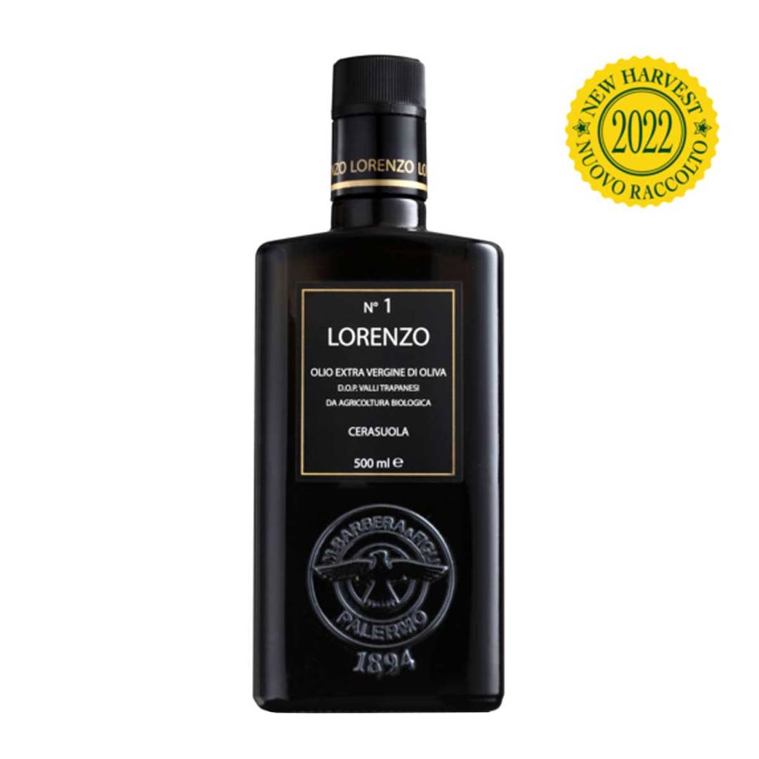 Lorenzo N1 Monocultivar Cerasuola Organic EVOO DOP Valli Trapanesi 1