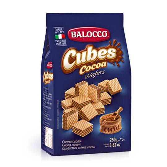 Balocco Cocoa Wafer Cubes 1