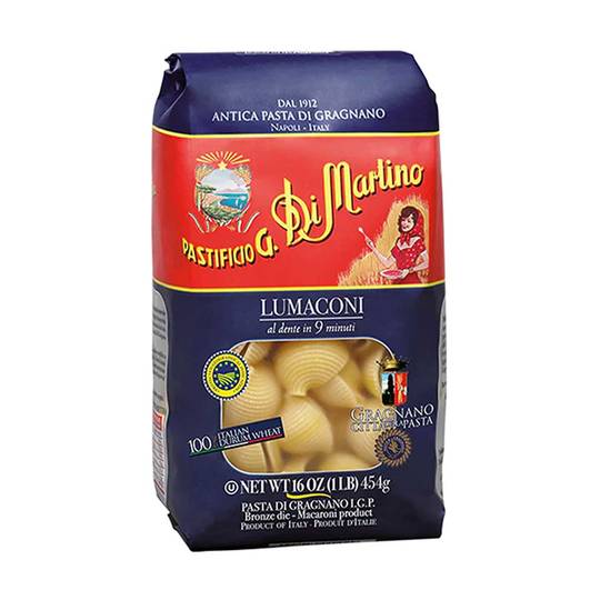 Di Martino Lumaconi Pasta, 100% Iitalian Wheat 1