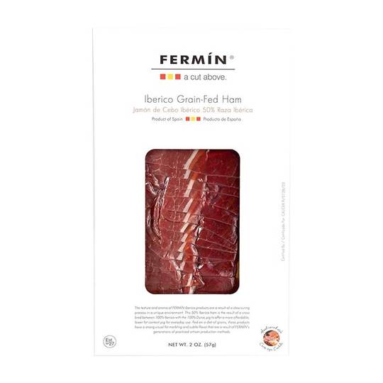 Fermin Iberico Grain-Fed Ham Sliced, 50% Iberico 1
