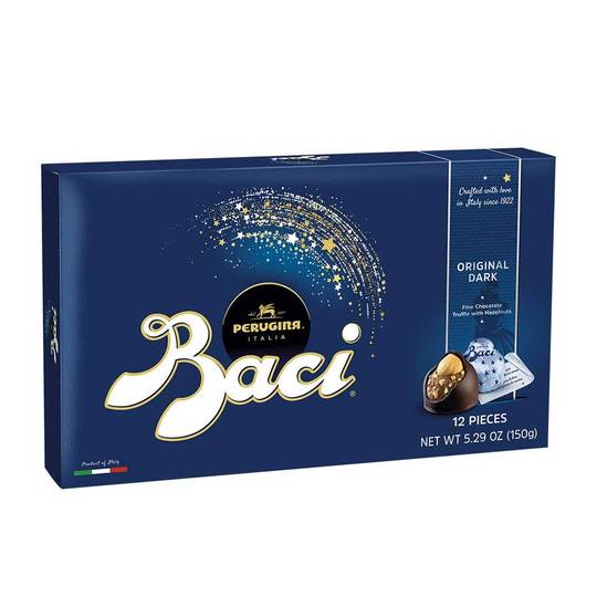 Perugina Baci Dark Chocolate Truffles, 12 Pcs 1