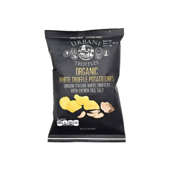 Urbani Organic White Truffle Potato Chips with French Sea Salt 1