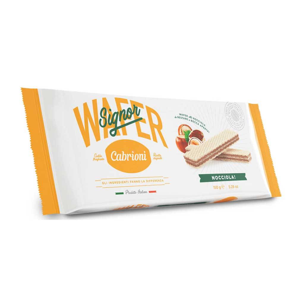 Cabrioni Italian Hazelnut Signor Wafer, No Palm Oil 1