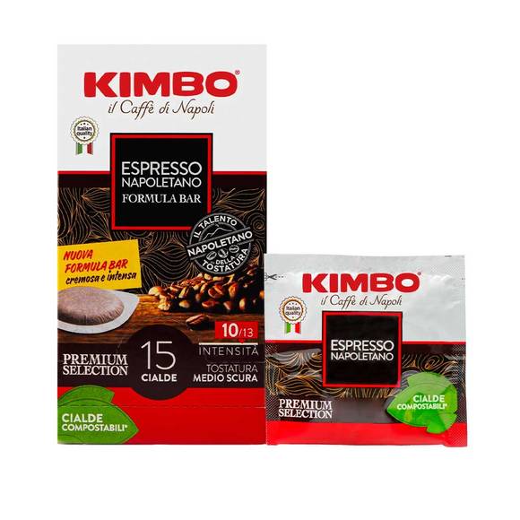 Kimbo Napoli Espresso ESE Compostable Coffee Pods, 15 Pcs 2