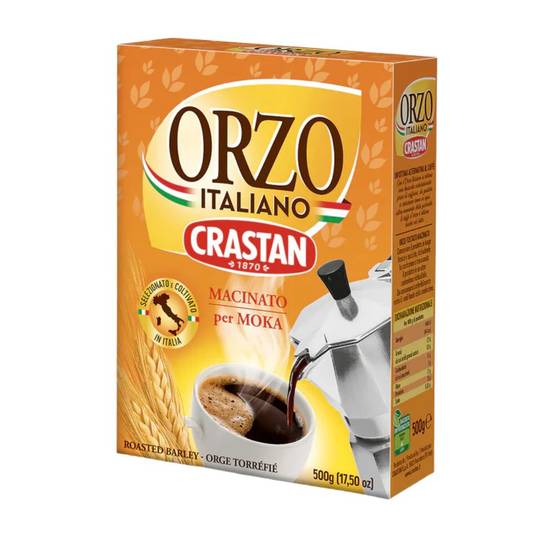 Crastan Orzo Ground Roasted Barley Instant Drink Mix 1