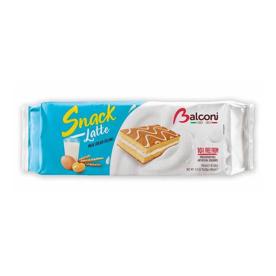 Balconi Snack al Latte Snack Cakes with Milk Cream Filling 1