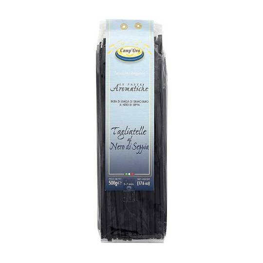 Camp’Oro Cuttlefish Ink Tagliatelle Pasta 1