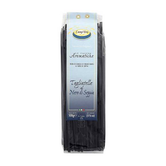 Camp’Oro Cuttlefish Ink Tagliatelle Pasta 1