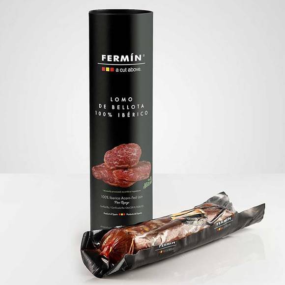 Fermin 100% Iberico Free Range Acorn-Fed Loin in Tube 2