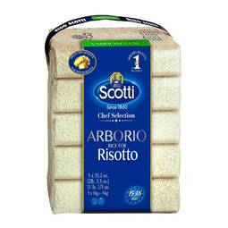 Milanese Saffron Carnaroli Risotto by Riso Scotti, 7.4 oz (210 g)