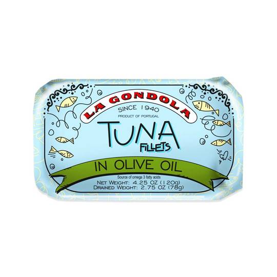 La Gondola Tuna Fillets in Olive Oil from Portugal 1