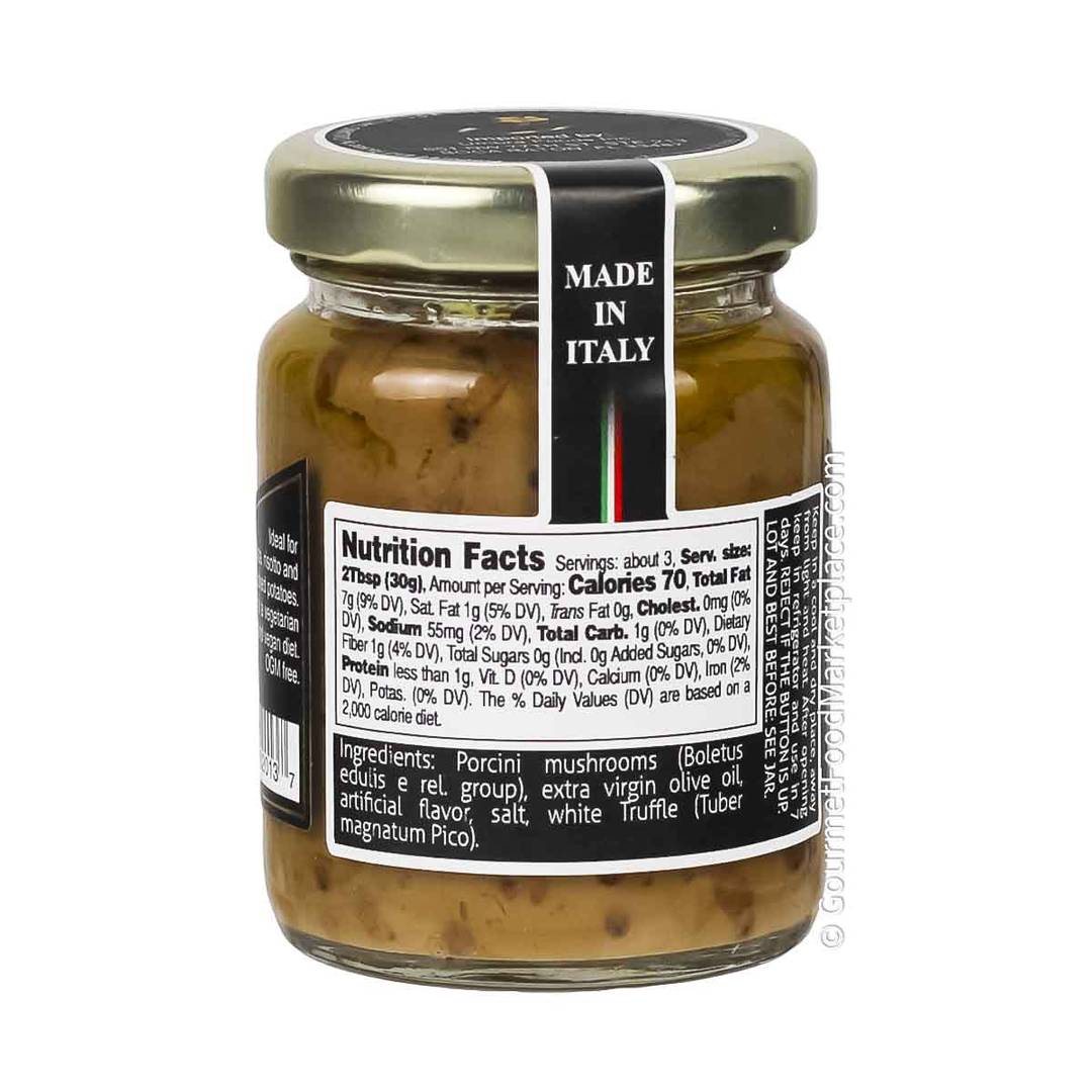 Giuliano Tartufi Italian Porcini & White Truffle Cream 2