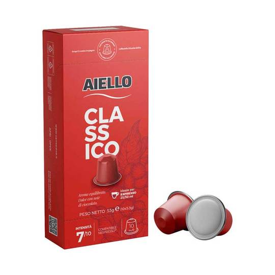 Aiello Italian Espresso Coffee, 10-Capsule Pack 1