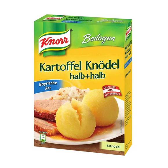 Knorr Bavarian Style Half & Half Potato Dumplings 1