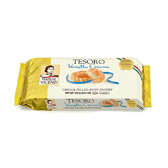 Matilde Vicenzi Italian Puff Pastry with Vanilla Cream Tesoro 1