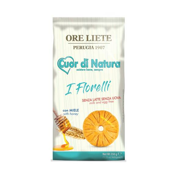 Ore Liete Italian I Florelli Honey Cookies, No Milk and Egg 1