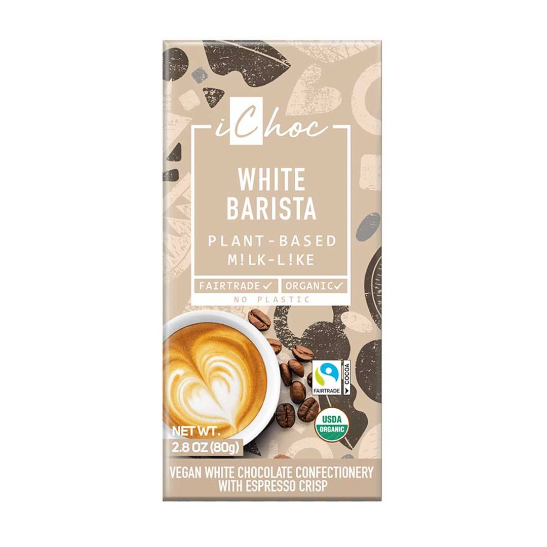 iChoc Espresso Chocolate Bar, Organic & Vegan 1