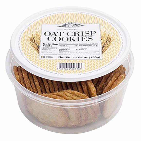 Nyakers Swedish Oat Crisp Cookies 1