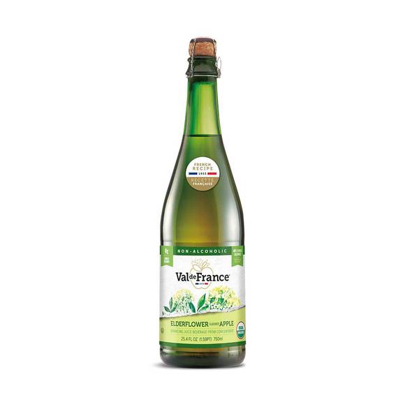 Val de France Organic Apple Elderflower Sparkling Juice 1