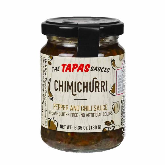 The Tapas Sauces Spanish Pepper and Chili Sauce Chimichurri, Vegan 1