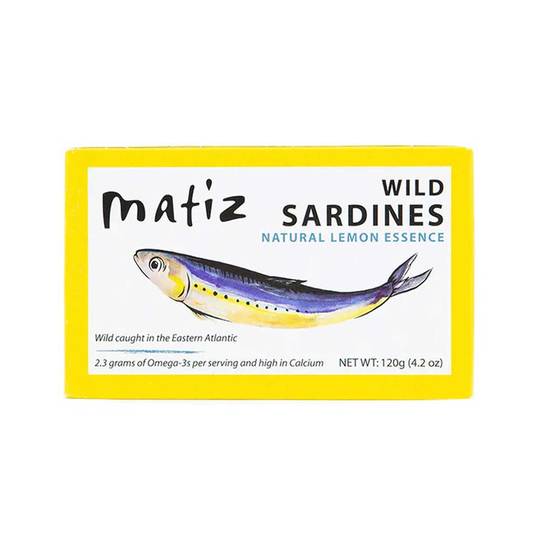 Matiz Wild Sardines with Lemon 1
