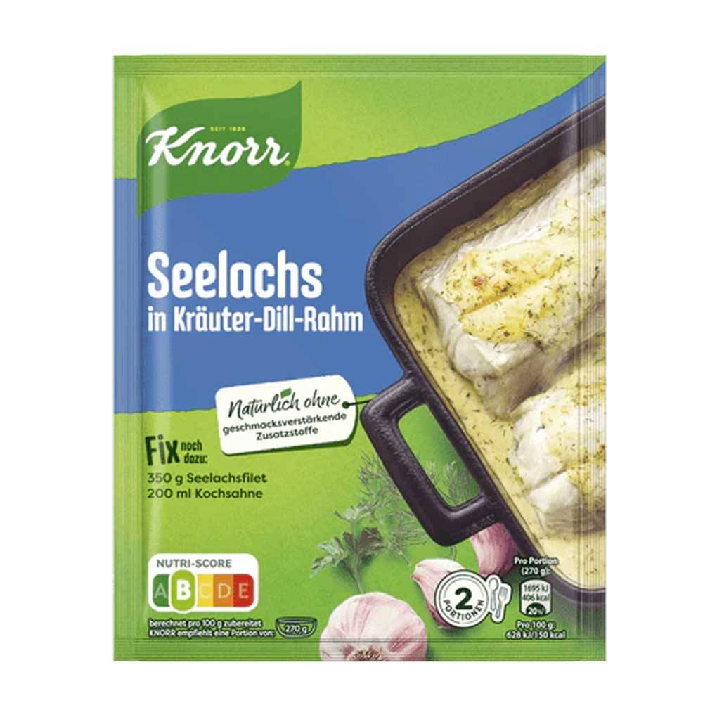 Knorr Creamy Dill Sauce Mix with Herbs for Seafood 1