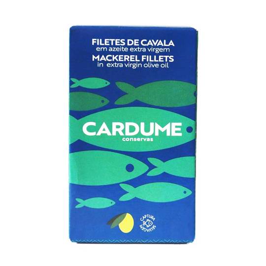 Cardume Mackerel Fillets in Extra Virgin Olive Oil from Portugal 1