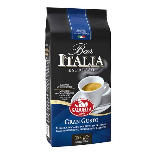 Bar Italia Espresso Roasted Coffee Beans, Gran Gusto 1