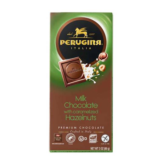Perugina Milk Chocolate Bar with Caramelized Hazelnuts 1
