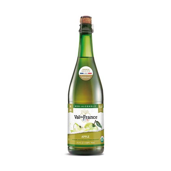 Val de France Organic Apple Sparkling Juice 1