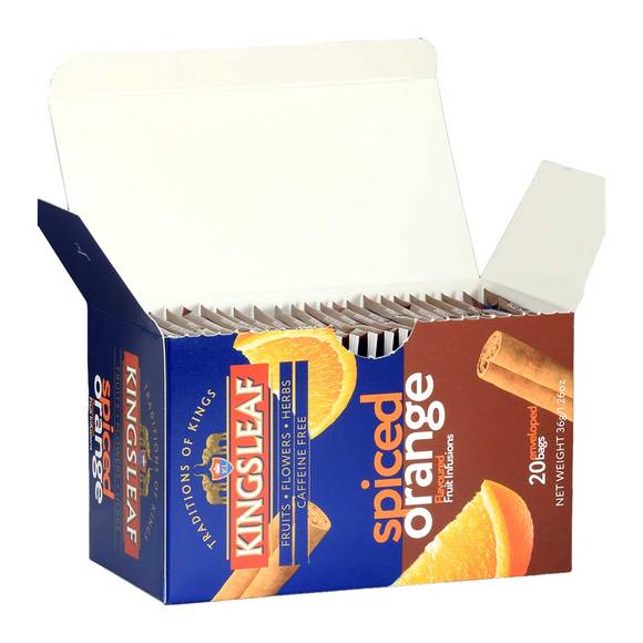 Kingsleaf Spiced Orange Ceylon Tea, Caffeine Free, 20 Bags 2