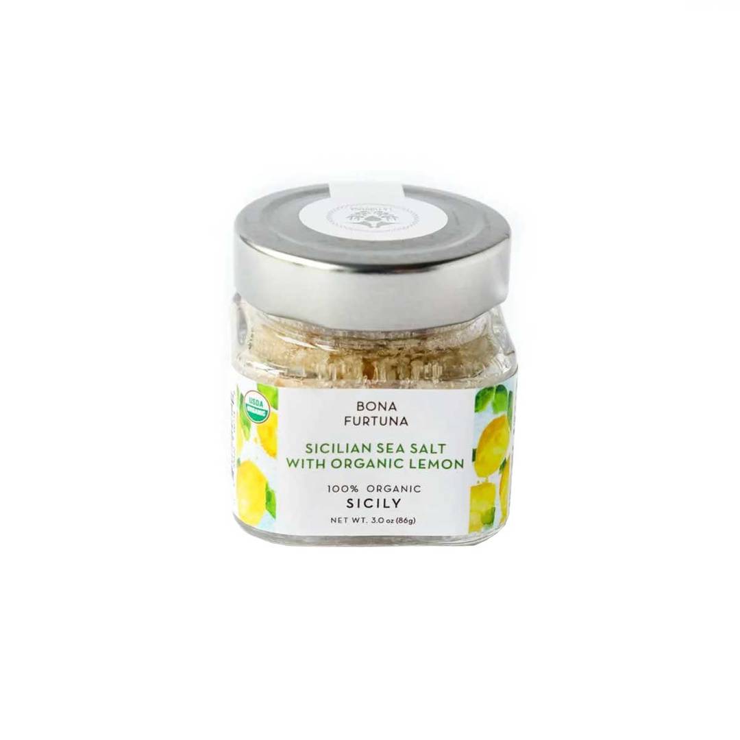 Bona Furtuna Organic Sicilian Sea Salt with Lemon 1