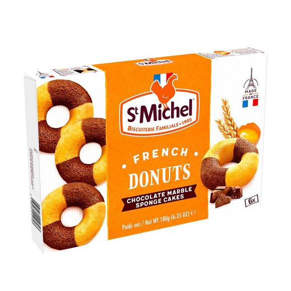 St Michel French Chocolate Marble Donuts 3