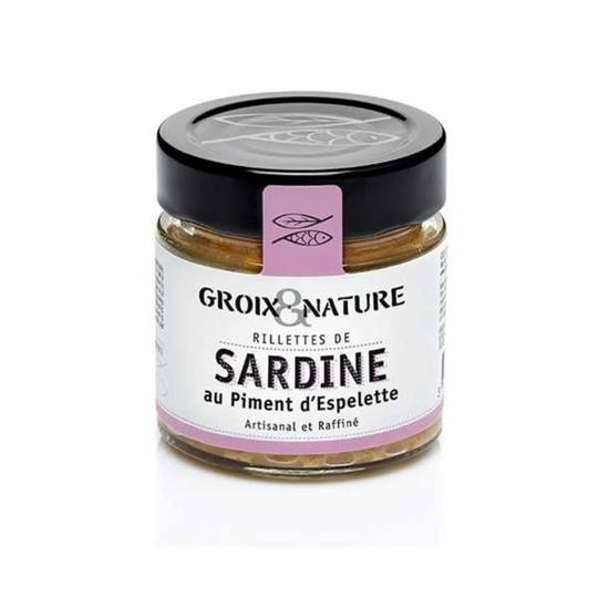 Groix & Nature French Sardine Rillettes with Espelette Pepper 1