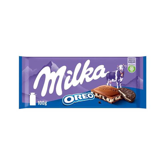 Milka Milk Chocolate with Oreo Cookies 1