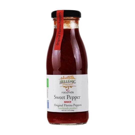 Hellenic Treasures Greek Handmade Organic Sweet Pepper Sauce 1