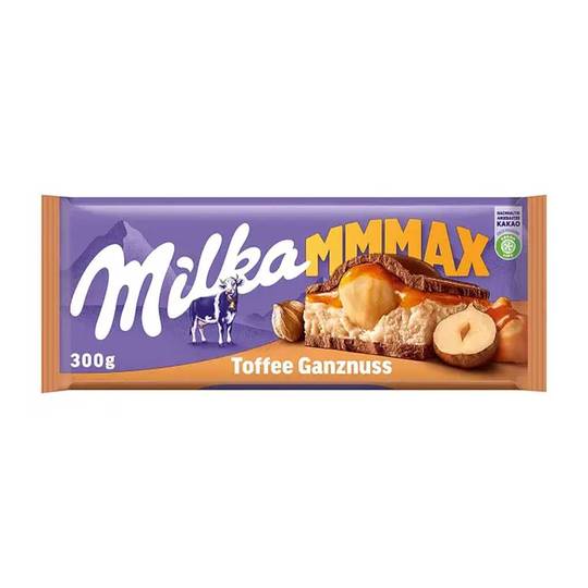 Milka Milk Chocolate with Toffee Whole Hazelnuts, XXL 1