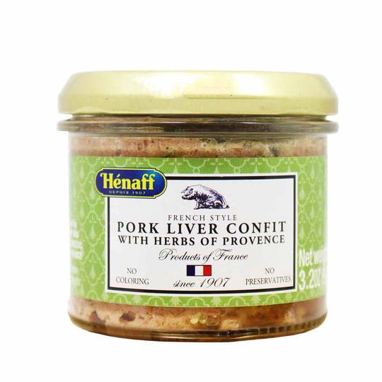 Henaff Pork Liver Confit with Herbs of Provence 1
