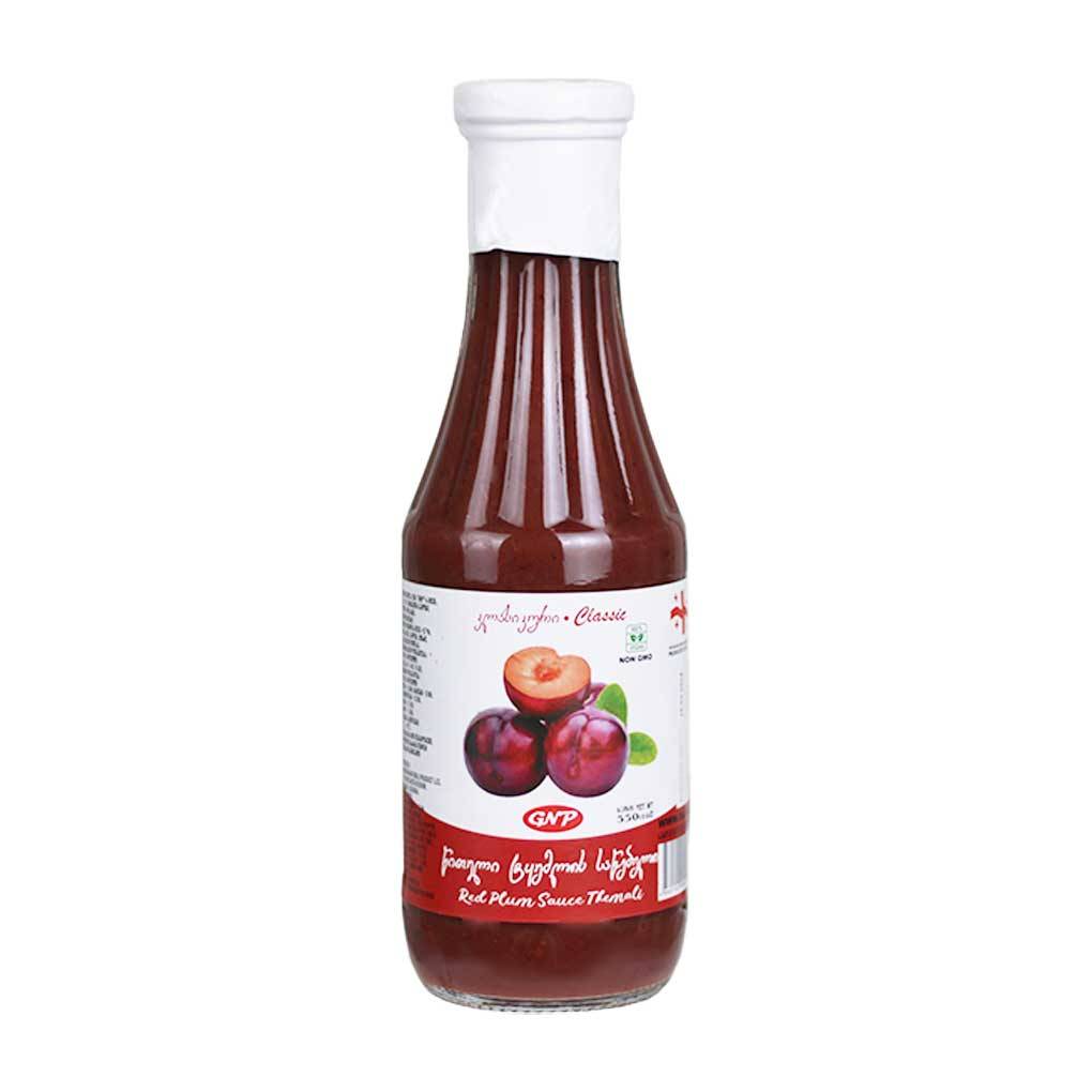 GNP Red Georgian Plum Sauce Tkemali 1